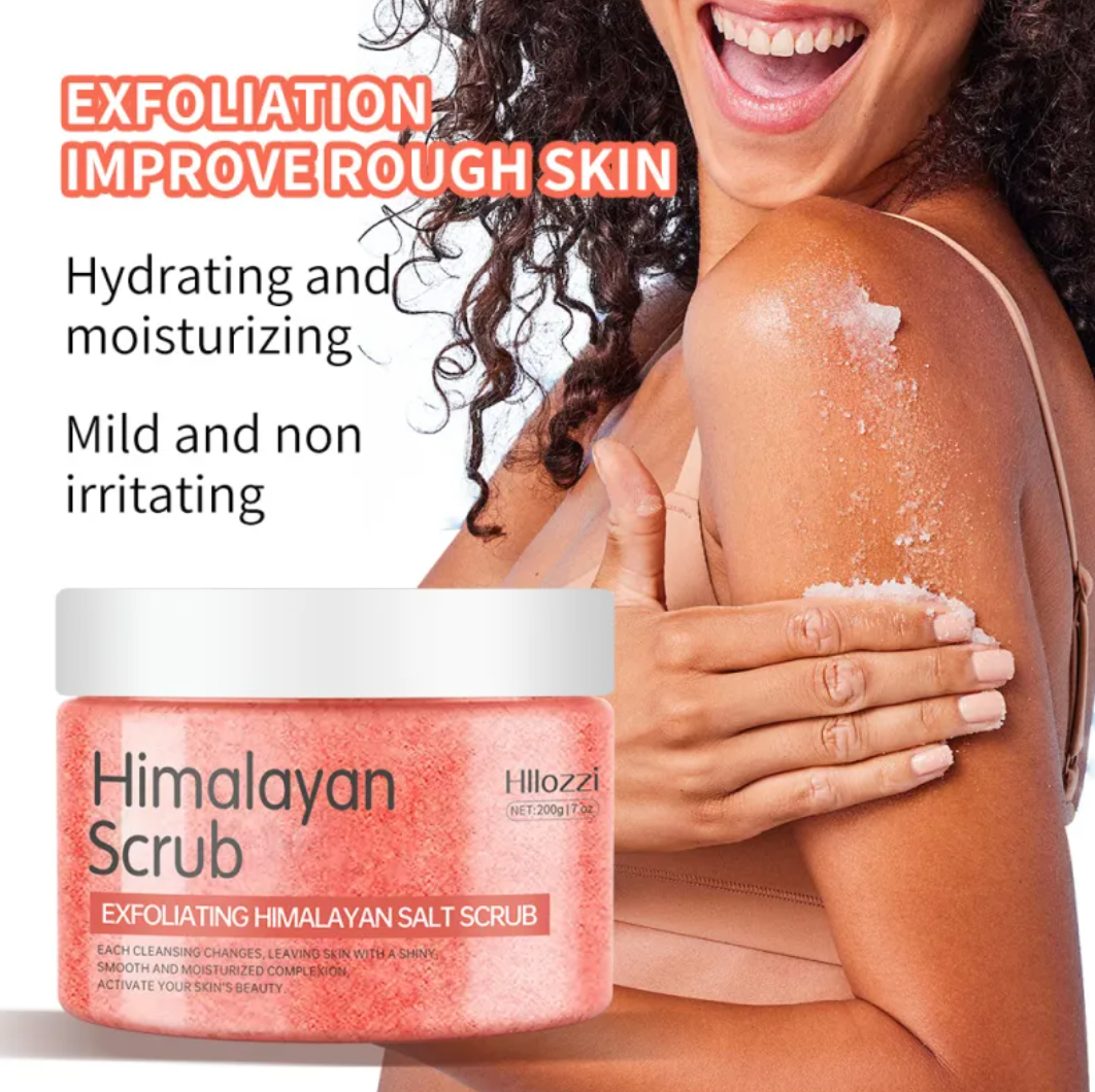 Himalayan Salt Exfoliating Body Scrub Cream
